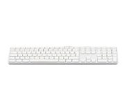 LMP - Aluminium toetsenbord voor Apple iMac met dubbele USB aansluiting en numeriek keyboard - Bedraad - 110 keys - AZERTY (FR/BE) indeling (ISO) - Zilver/Wit