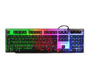 The G-Lab Keyz Neon Gaming Keyboard - Rainbow Illuminated - FR Layout