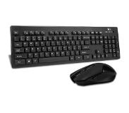 Rii RK200 toetsenbord RF Draadloos QWERTY Engels Zwart