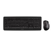 Cherry DW 5100 toetsenbord RF Draadloos Frans Inclusief muis Zwart