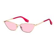 Marc Jacobs zonnebril dames Cat Eye roze/goud