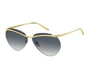 Marc Jacobs zonnebril dames dun half omrand goud/grijs