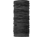 Buff - Lightweight Merino Wool - Colsjaal One Size, zwart/grijs