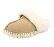 Ilse jacobsen Pantoffels beige Suede Maat 38