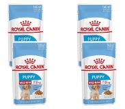 Royal Canin Shn Medium Puppy Pouch - Hondenvoer - 4 x 10x140 g