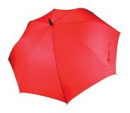 Kimood Unisex Grote Gewone Golf Paraplu (Rood)