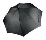 Kimood Unisex Grote Gewone Golf Paraplu (Zwart)