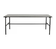 Nordal Sesdia eettafel - shiny zwart