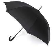 Vogue Lange paraplu voor heren met simili leder handvat windproof