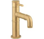 Crosswater MPRO INDUSTRIAL wastafelkraan 15.9cms uitloop 11.2cm geborsteld messing living colours PRI110DNUB