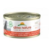 Almo Nature HFC Jelly zalm met wortel (70 gr) 24 x 70 gr
