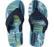 O'Neill Slippers Arch Print - Blue With Yellow - 31