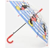 Disney Minnie Mouse | Kinderparaplu | Transparant | Handvat Rood