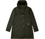 Hunter Jas Hunter Women Lightweight Rubberised Hunting Coat Dark Olive-S