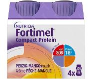 Fortimel Compact Protein Perzik - Mango 4x125 ml