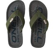 O'Neill Slipper Oneill Men Chad Fabric Sandals Blue With Green-Schoenmaat 41
