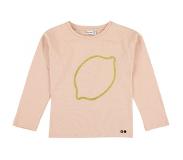 Trixie T shirt Lemon Squash lange mouwen katoen roze