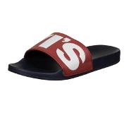 Levi's Levi Slippers - Maat 44 - Mannen - rood/wit/navy