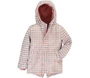 Lemon Beret Winterjas - Meisjes - Maat 104 - 4 Jaar - Geruit - Roze