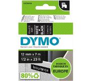 Dymo Authentieke D1 Labels Zwart-Wit (12 mm x 7 m)