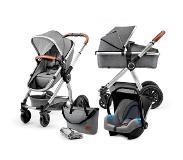 Kinderkraft Multifunctionele Wagen 3 In 1 VEO Grijs
