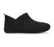 Manfield pantoffels donkergrijs Dames | Maat: 41