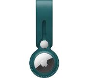 Apple AirTag Leather Loop Forest Green