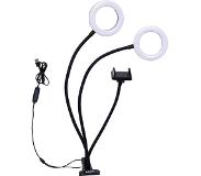 Dörr Videoleuchte 2-er Ringlicht SLR-12 Bi-Color