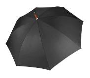 Kimood Unisex Auto Open Wandelende Paraplu (Donkergrijs)