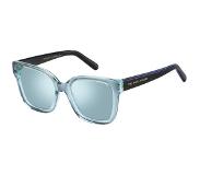 Marc Jacobs zonnebril dames rechthoekig zwart/blauw/lichtblauw