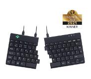 R-Go Tools R-Go Split Ergo KB AZERTY (BE) zwart bedraad