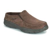 SKECHERS Relaxed Fit Bruine Pantoffels Stof 42
