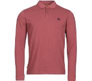 Timberland Polo Timberland Men LS Millers River Polo Slim Oxblood Red-S