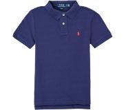Ralph Lauren Jongens Poloshirt Custom fit - Donkerblauw - Maat 134