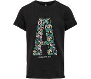 Kids Only t-shirt meisjes - grijs - favor - KOGlacie - maat 146/152
