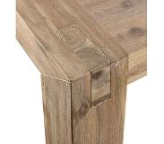 Pronto Wonen Eettafel Salzburg 220x100 acaciahout smoke white brushed