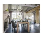 Pronto Wonen Eettafel Salzburg L220xB100 acaciahout grey wash