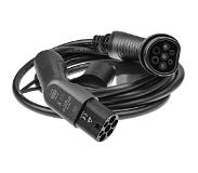 Green Cell EV11 oplaadkabel voor elektrische voertuigen Zwart Type 2 3 5 m