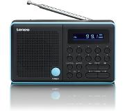 Lenco MPR-034BU - Draagbare Radio met USB, micro SD en AUX - Blauw
