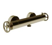 Blinq Flame douchethermostaat met industriele greep bronze