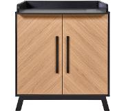 Colorfull Home Collection Commode Venice Fishbone Black