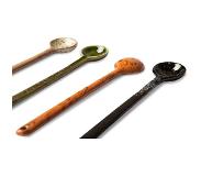 HK Living HKliving 70s keramiek: theelepels L (set van 4)