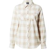 Urban Classics Blouse -XL- Turnup Checked Flanell Creme