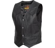 Held Dillon, leren vest ,zwart ,XL