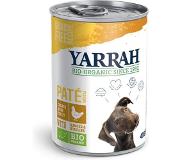 Yarrah 12x Yarrah Biologisch Hondenvoer Paté Kip 400 gr