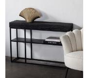 Giga Meubel Sidetable Pure Black 120cm