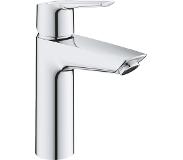 GROHE QuickFix Start Wastafelkraan - Waterbesparende EcoJoy - Incl. push-open waste - Chroom