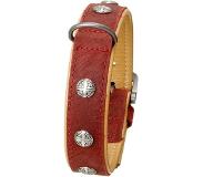 Flamingo halsband Buffalo Oriental - Donkerrood - 40 mm x 60 cm