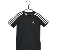 Adidas Designed 2 Move 3-Stripes T-shirt - Unisex - zwart - wit