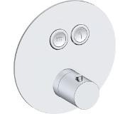 Neuer Select inbouw douchethermostaat rond chroom